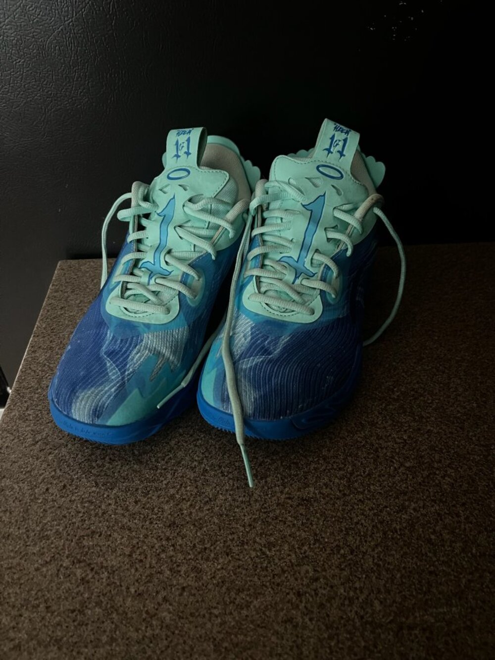 PUMA Kids Boys X Lamelo Ball Mb.04 Lo Team Basketball Sneakers Shoes - Blue US 8 - Picture 4 of 8